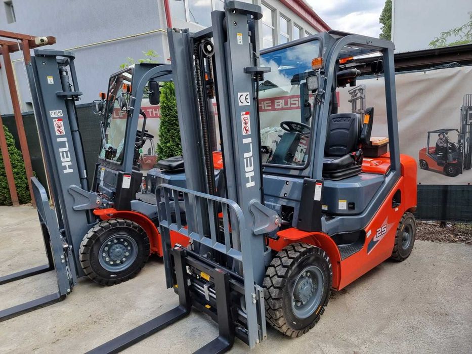 Stivuitor Nou HELI Diesel 2,5 tone, Nu Toyota, Linde, Still