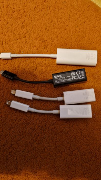 Placa  apple de retea adaptor Thunderbolt 2 placa de retea rj45