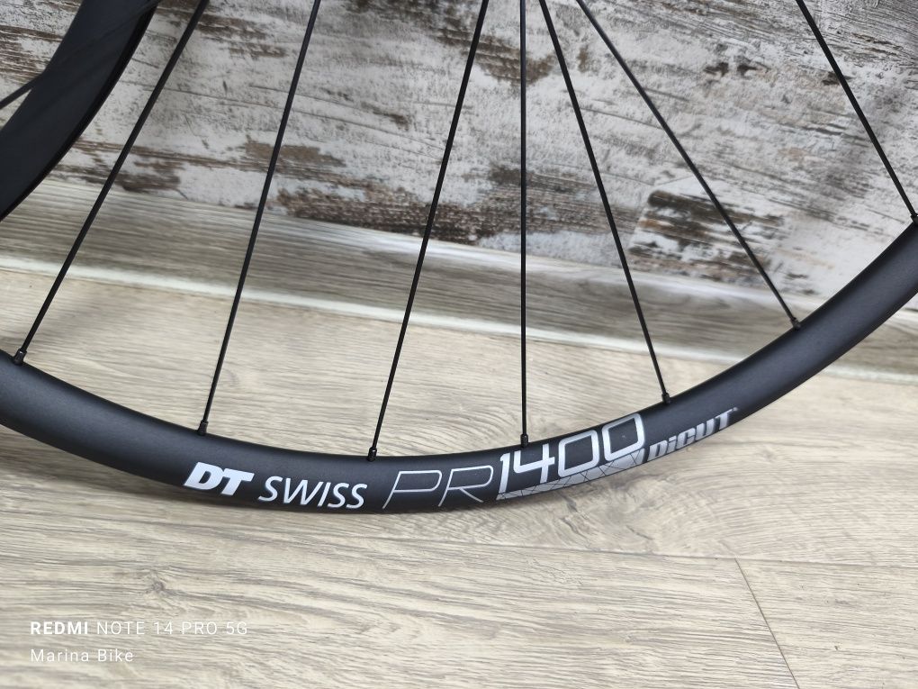 НОВИ алуминиеви шосейни капли DT Swiss PR1400 DiCut Disc