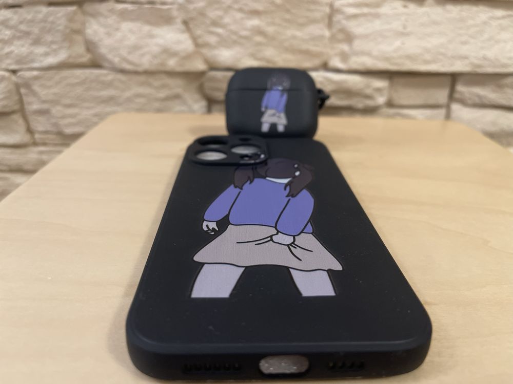 Set Husa iPhone + husa airpods