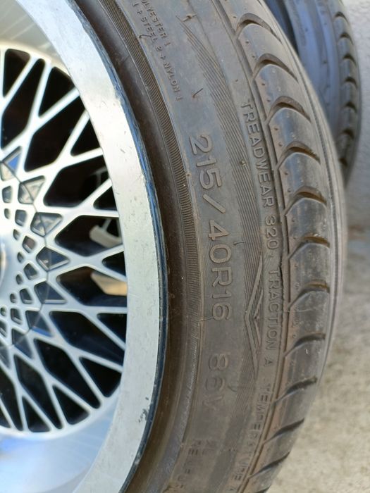 Jante Remotec A 16" 9j 4x100/5x120 plus Anvelope 215/40/r16