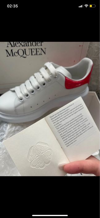 Alexander McQueen sneakers – stare impecabilă, mărimea 36