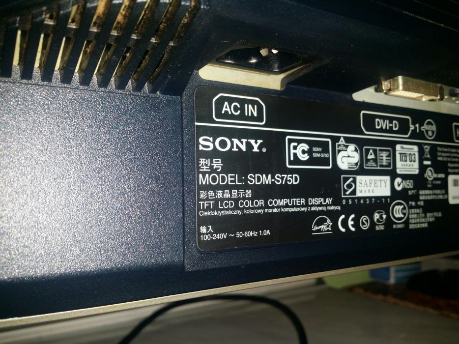 Монитор за компютър  Sony