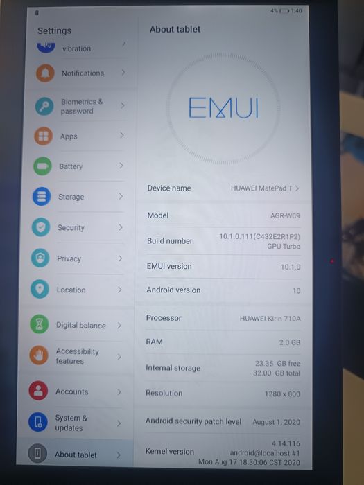 Amanet ozana vinde Lenovo Tab T10