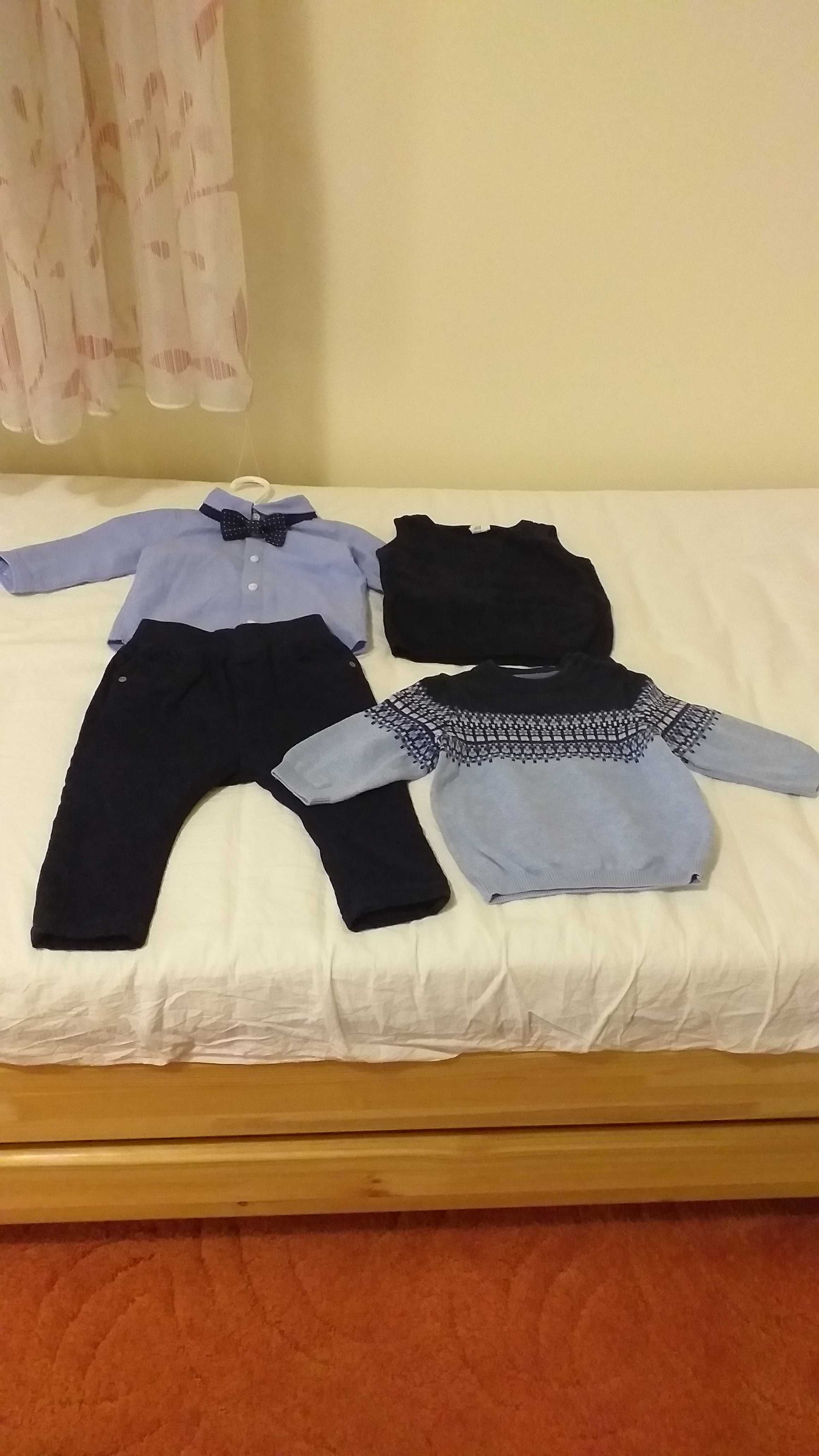 Lot hainute băieți, măr. 68, marca H&M, 100% bumbac