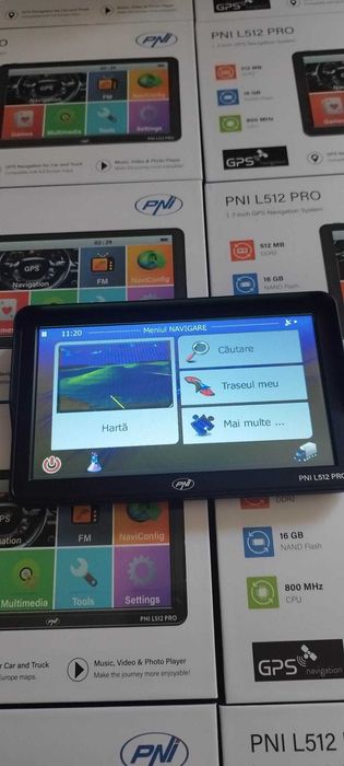 GPS rapidcu harti-EU-PNI L512 Pro - 800mhz-512ram-gatadedrum