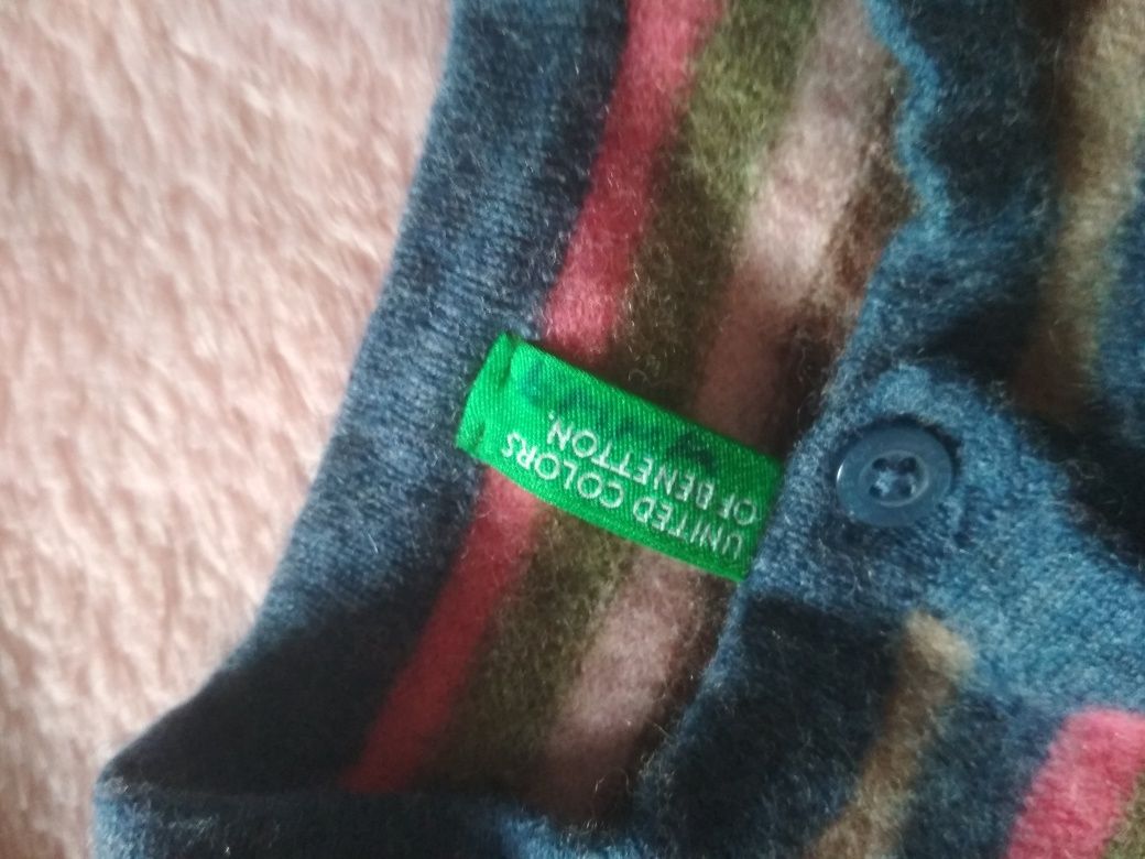 Детски пуловер United Colors of Benetton вълнен