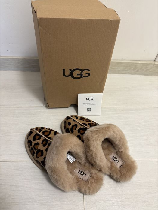 Papuci UGG originali animal print - noi, in cutie originala - 37