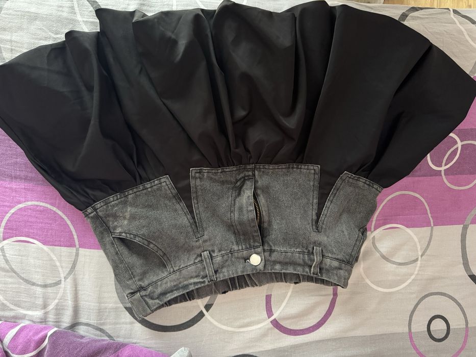 Кожена и дънкова пола