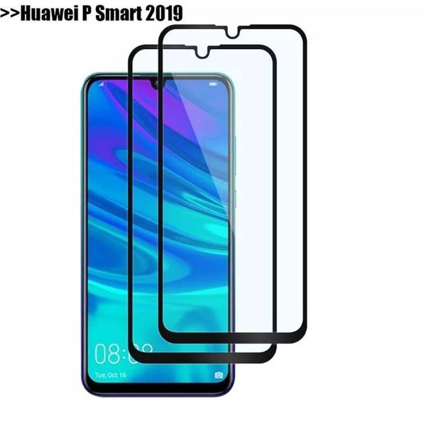 5D ЦЯЛО ЛЕПИЛО Стъклен протектор Huawei NOVA 5T / Y7 Y5 2019