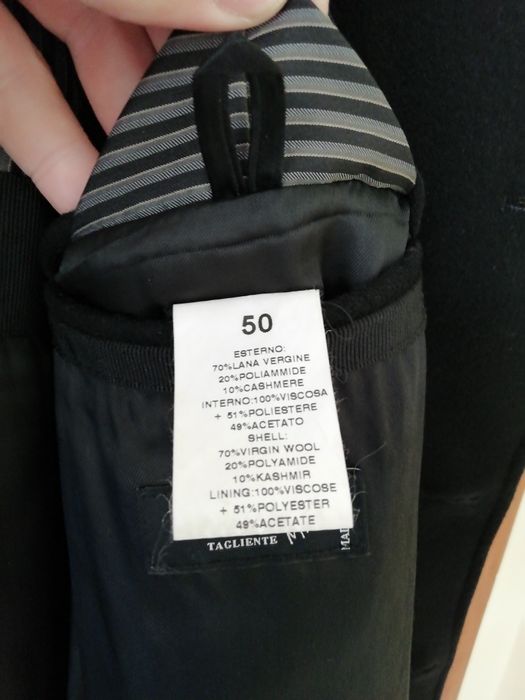 Зимнен Официален мъжки Балтон  Tagliente  Кашмир. Made in Italy.