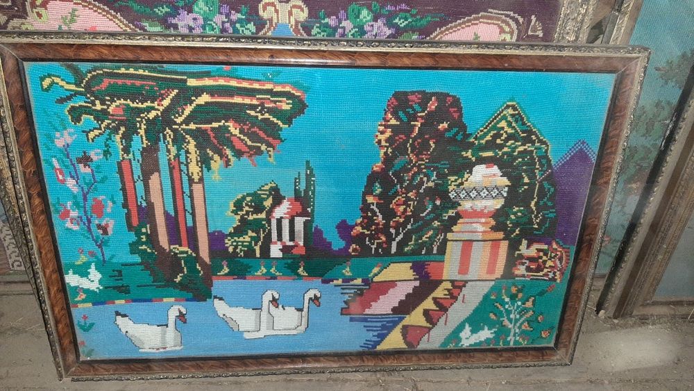 tablouri cusute manual