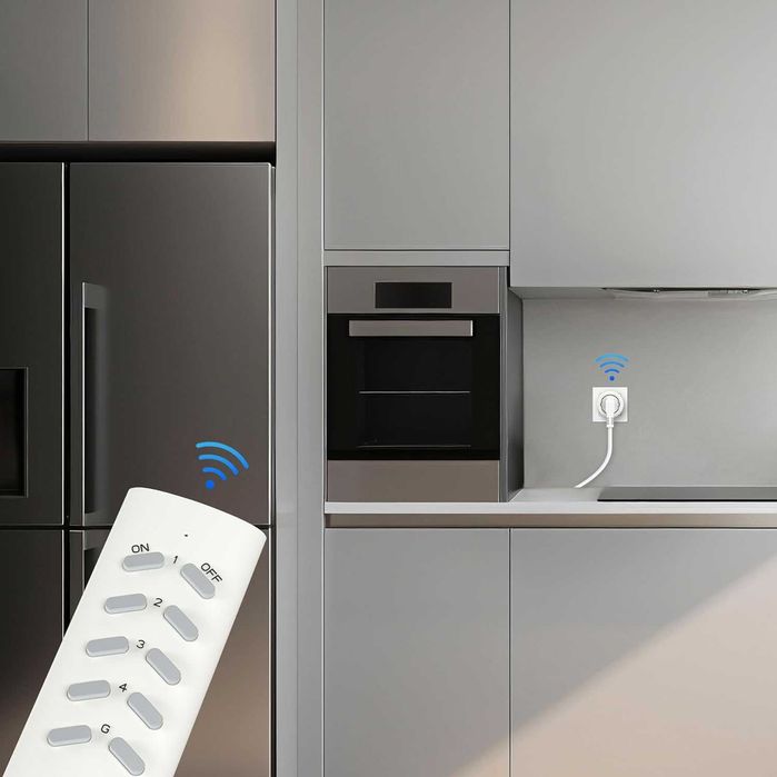 Set 5 x Prize wireless UCOMEN cu telecomandă, 2300W, 30m