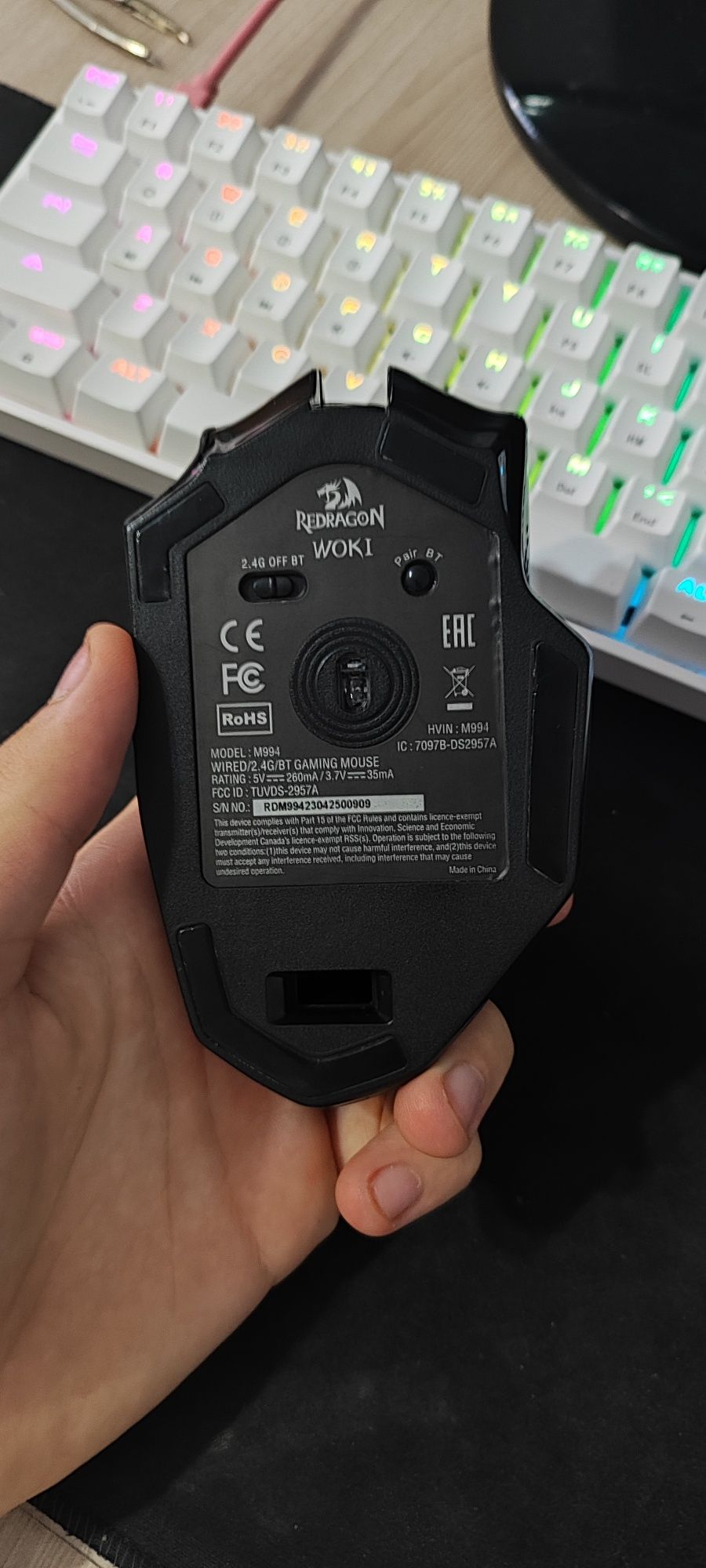 Продам игровую мышь Redragon Woki