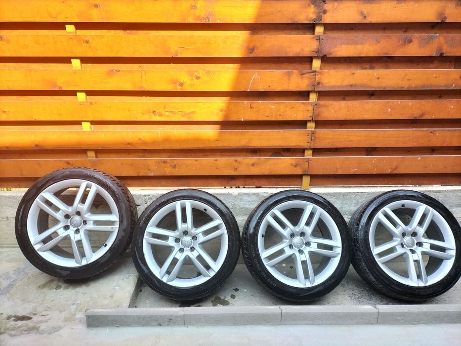 Roti originale audi pe 19 cu cauciucuri de vara
