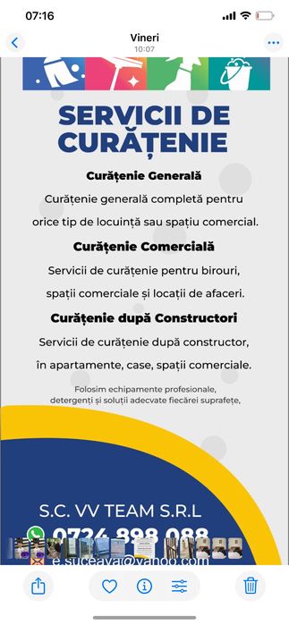 Servicii de curățenie