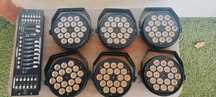 Lumini LED Par FOS 18x10w Flat