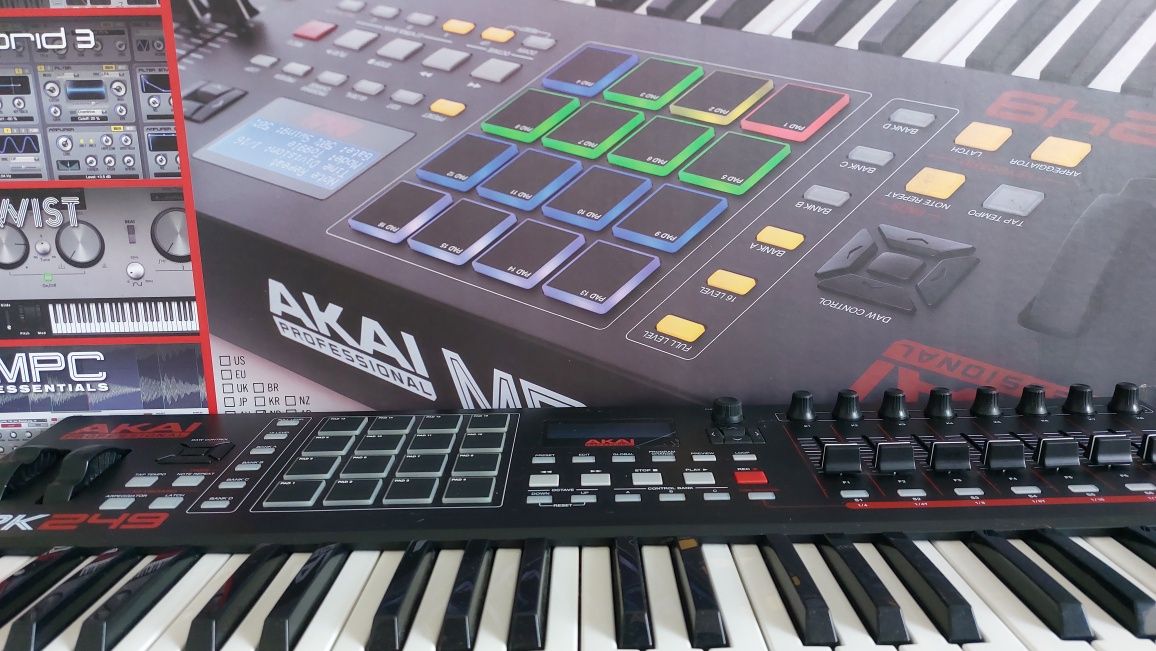 MIDI клавиатура/keyboard Akai MPK 249