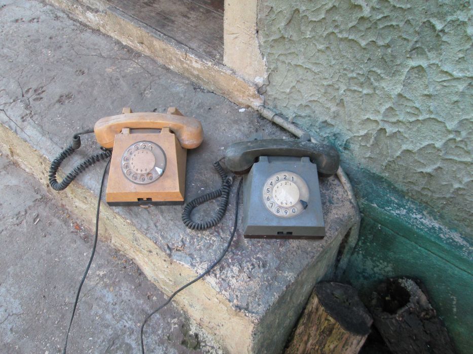 Telefoane  cu disc vechi, anii 80