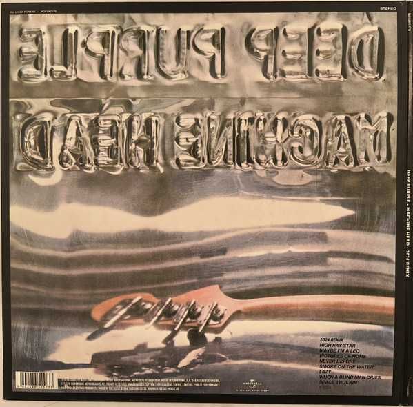 LP Vinil Deep Purple - Machine Head (2024 Dweezil Zappa Remix)