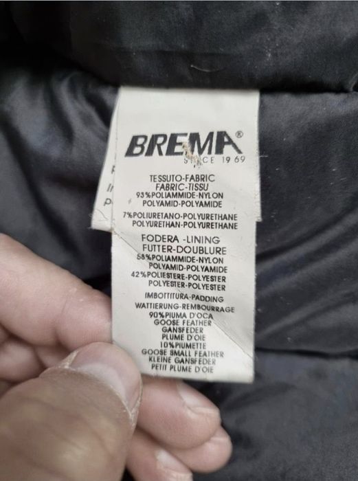 Geaca Brema, groasa, iarna - femei, Blană iepure + Pene gâscă - 44 / L