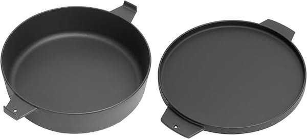Set de accesorii WELL GRILL Duo pentru grătar pe cărbune din fonta