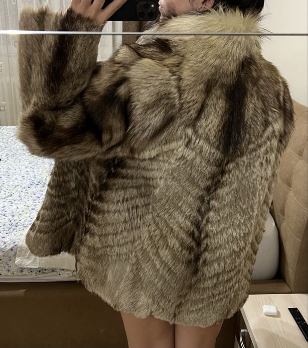 Echt pelz Blana naturala de vulpe polara marimea 50