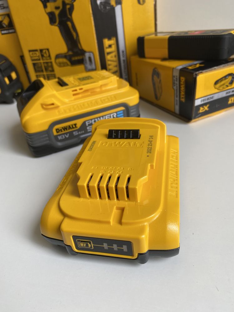 DeWALT Батерия DCB184 5Ah 18V 2024/2025г. с Гаранция