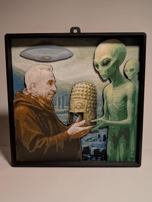 Tablou 3D cu Tratatul Nibiru-Coțofenești