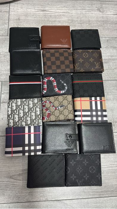 Portofele baieti gucci burberry dior armani boss