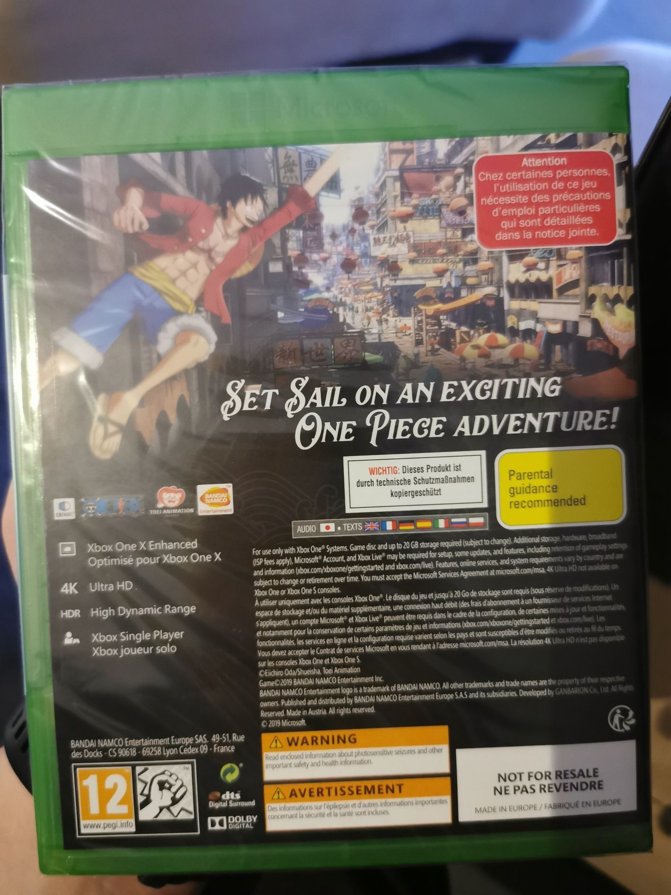 One Piece World Seeker The Pirate King Edition Xbox One