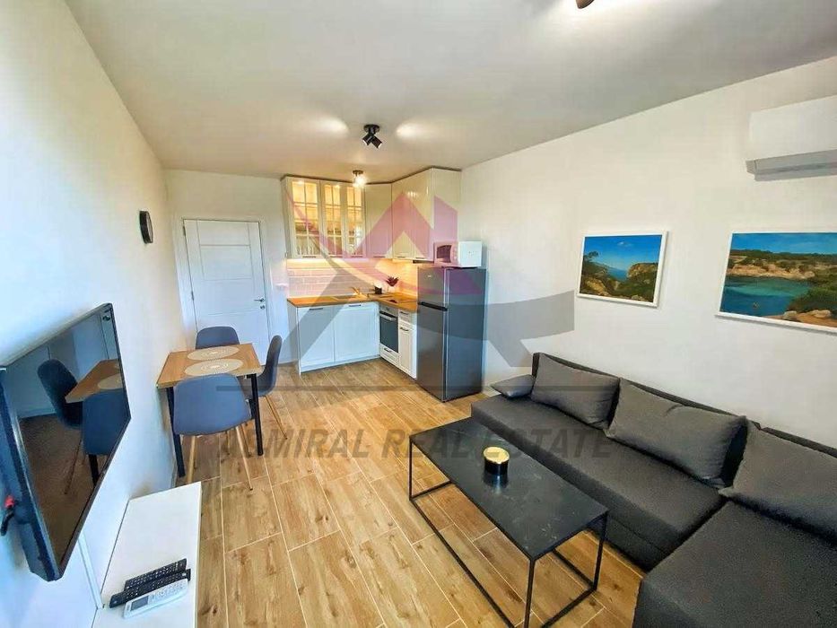 НОВ! Красив и Комфортен! Двустаен- Гранд Мол