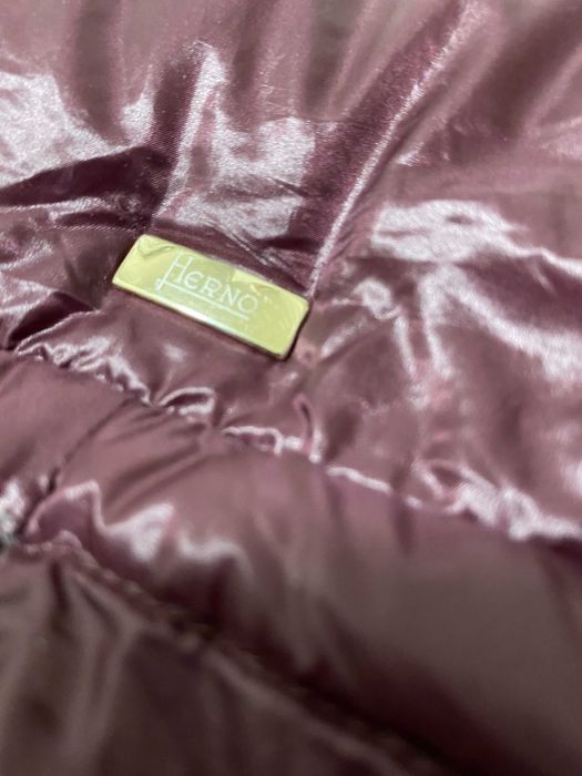 ''HERNO''оригинално дамско пухено яке Л размер