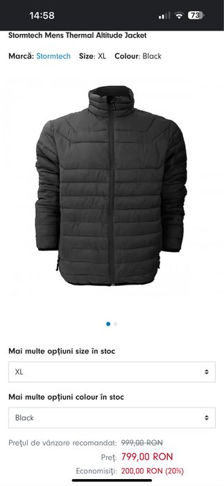 Geaca barbati,Stormtech Performance,marime XL