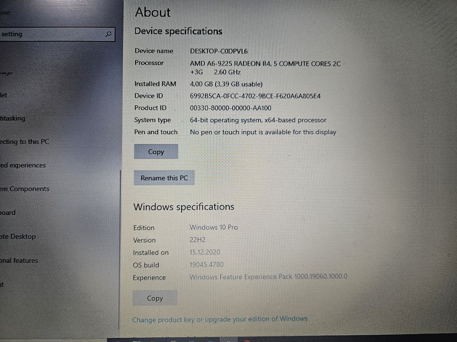 Vând laptop Lenovo l 81N3. Reducere pentru elevi.