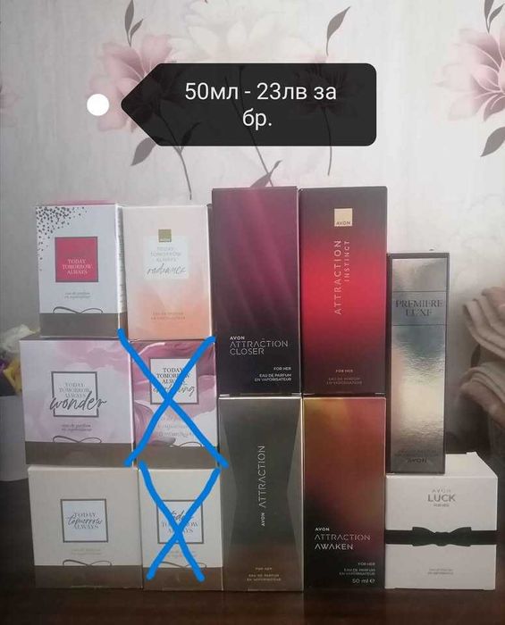Дамски парфюми на AVON