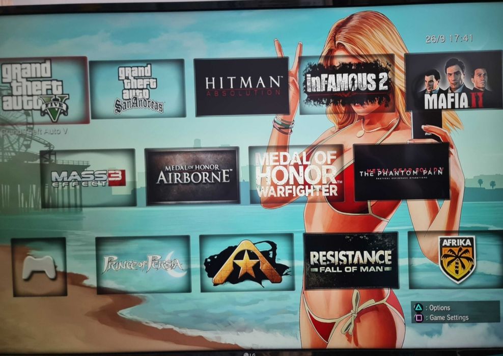 PS3 500 GB Modat+VR, Accesorii full