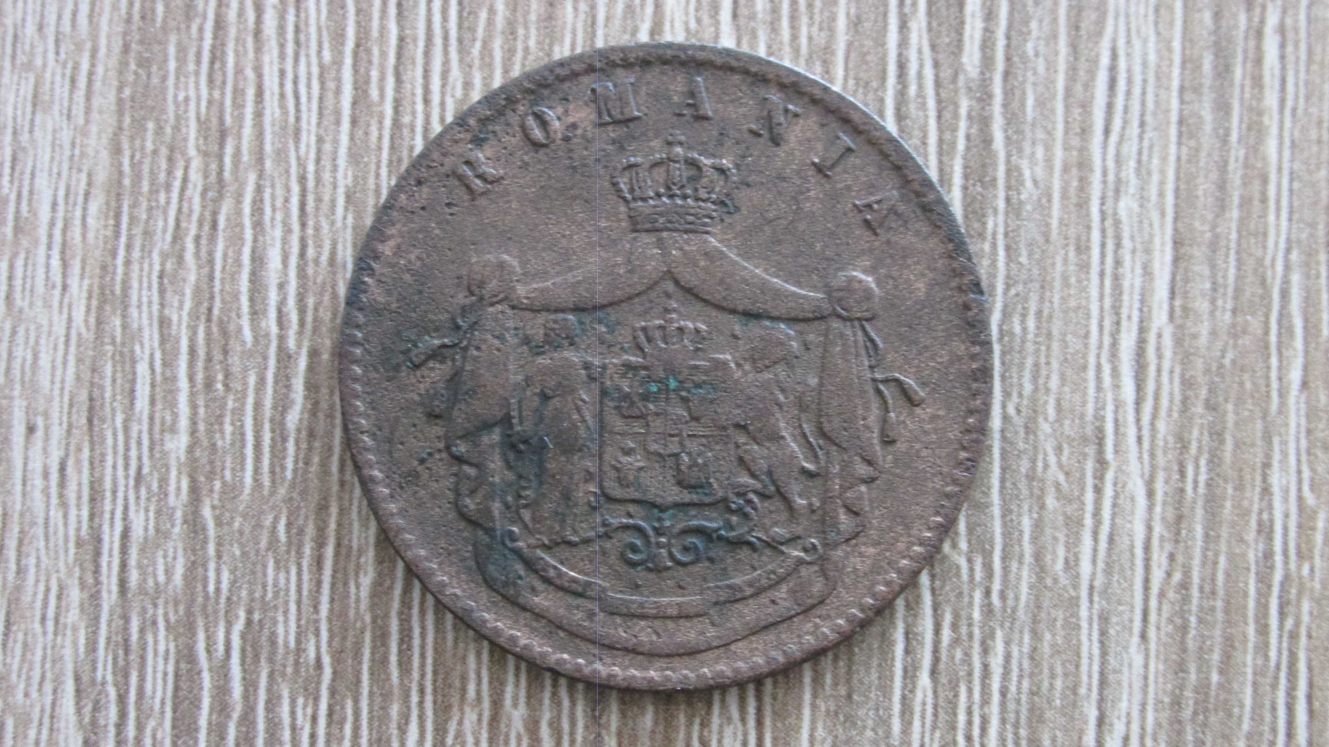 Moneda 10 Bani 1867 Romania