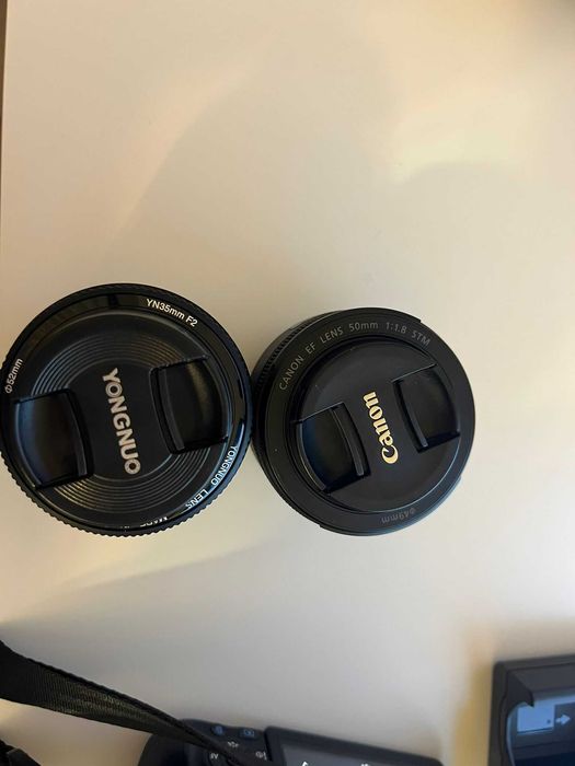 Canon 750D + 18-55 + 50mm f1.8 + 35mm f 2.0