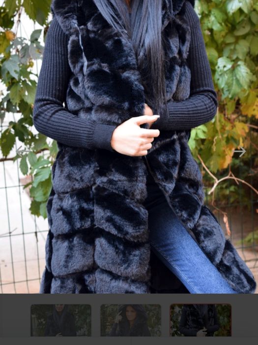 Дамски пухен елек