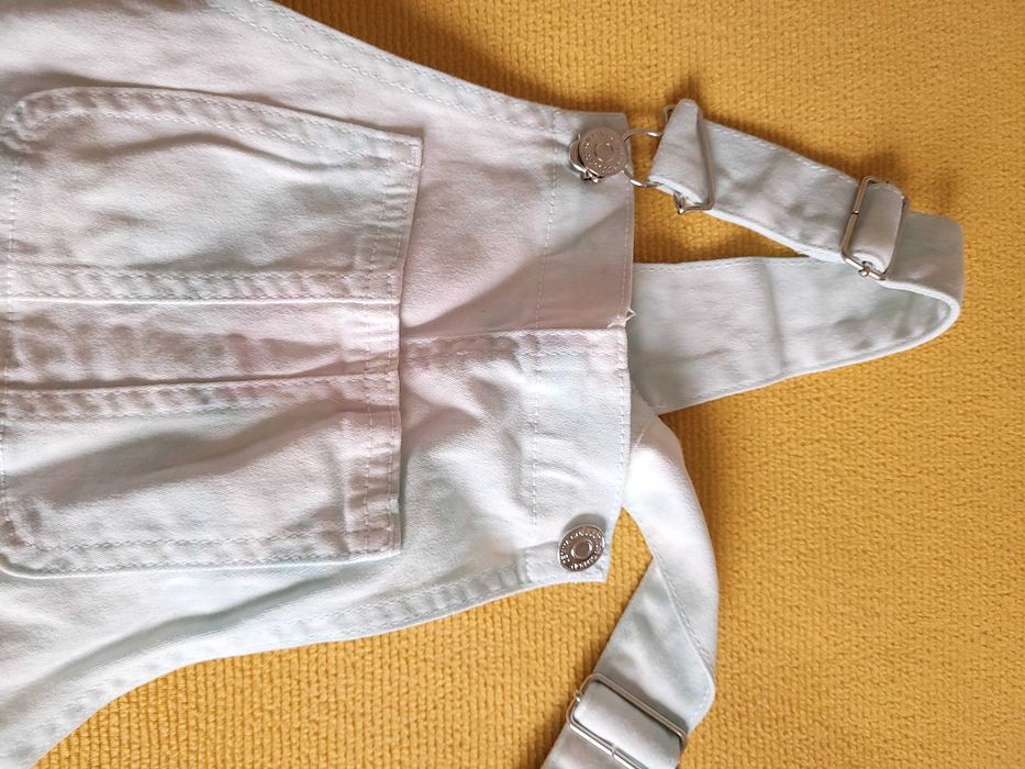 Set doua salopete de blugi pentru fetite de 5 - 8 ani