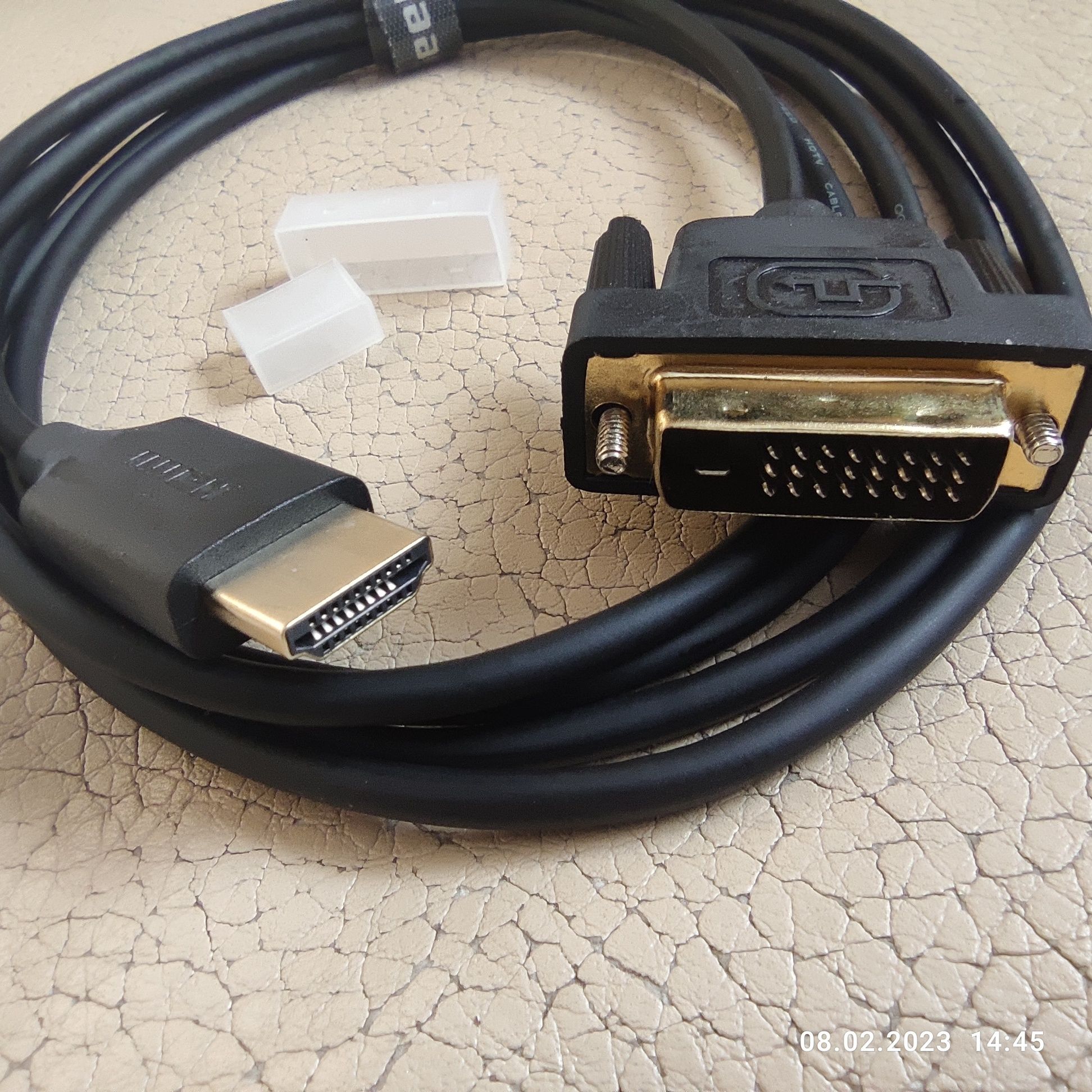 Кабель HDMI DVI кабель