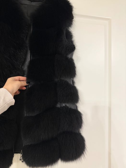 Vesta din blana naturala