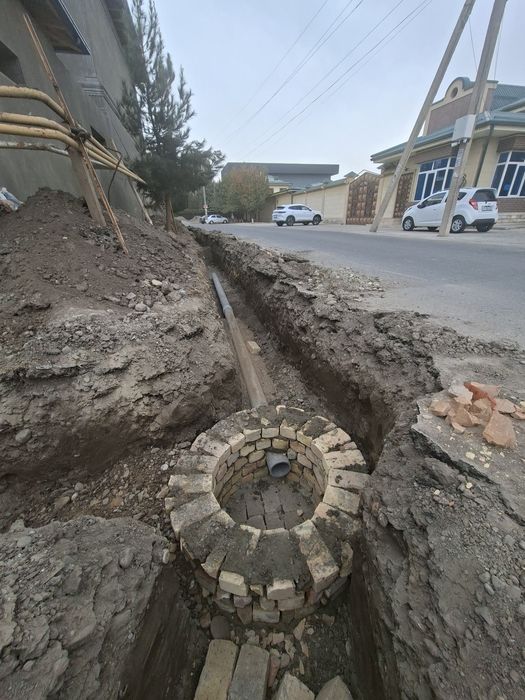 Урачи Ura Yama Santexnik Transhiya Podvol Tunnel Kabel Qazish xizmati