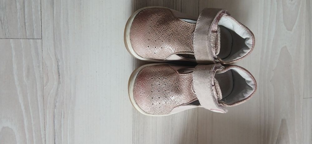 Pantofi piele, ortopedici nr 22