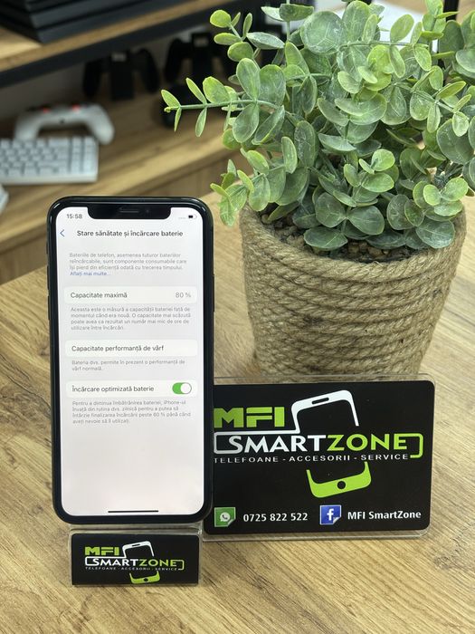 iPhone Xs Black 64Gb - Stare excelenta - Garantie