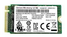 SSD Union Memory 128GB, NVMe, PCI Express 3.0 x4 (NVMe)