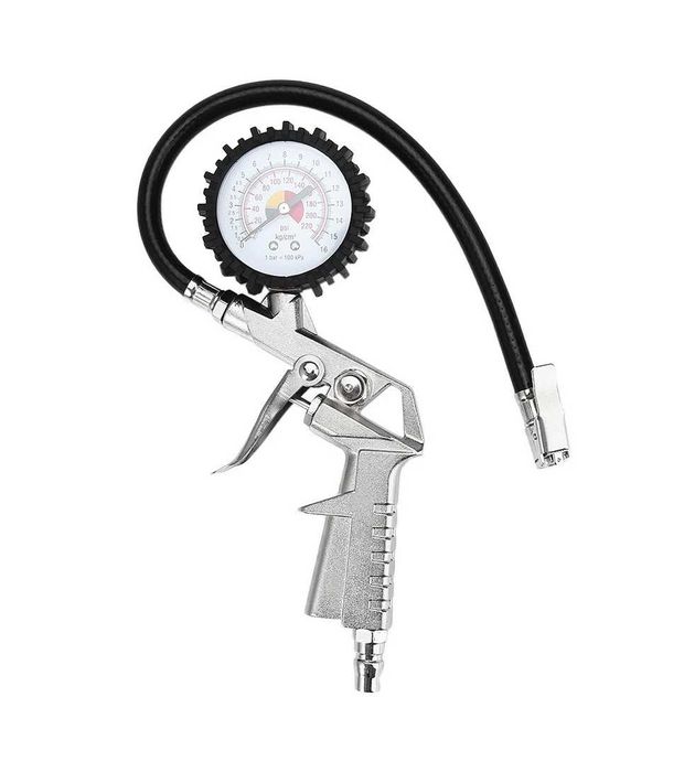 Манометър пистолет за помпене на гуми