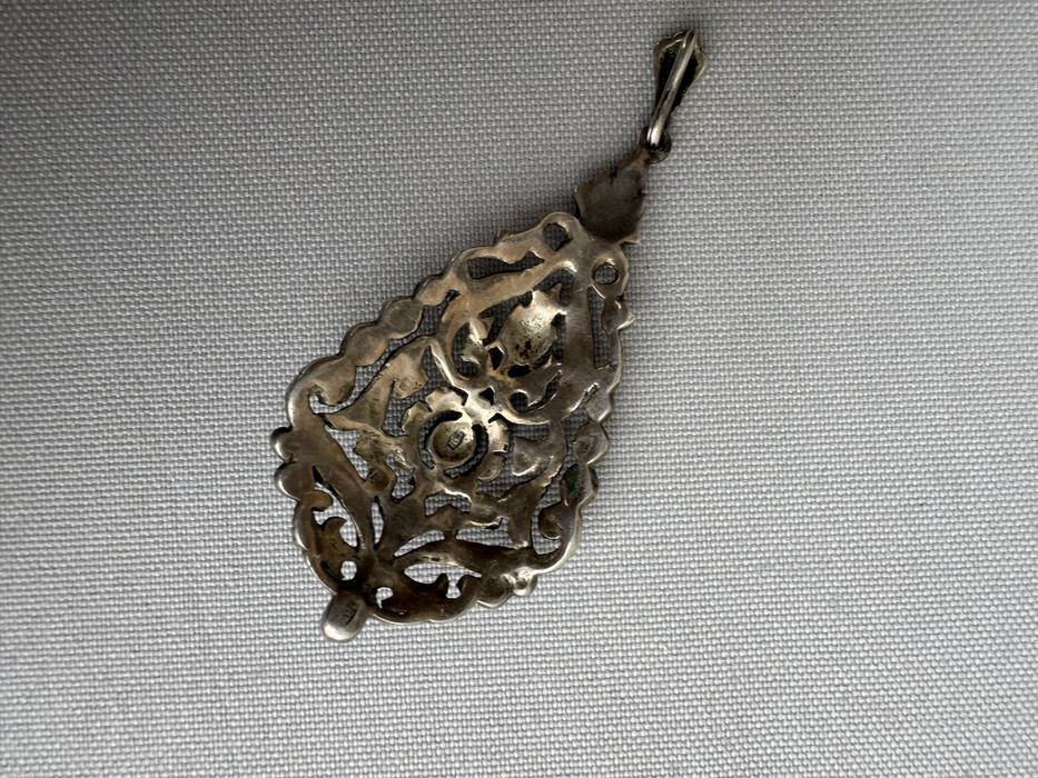 Pandantiv argint si marcasite