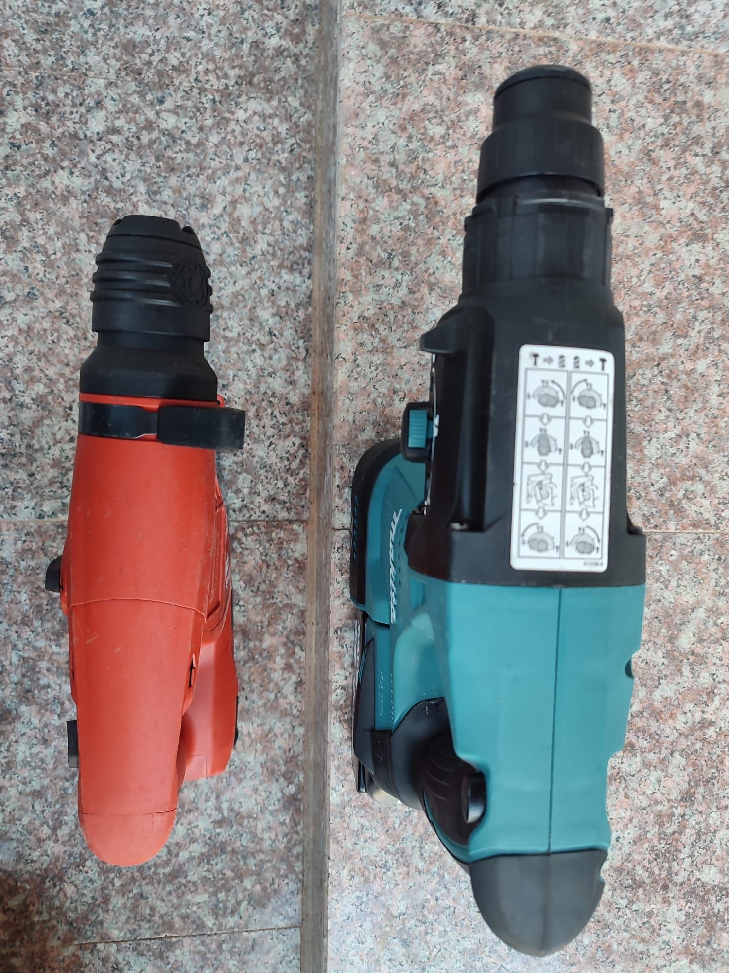 Makita , Hilti rotopercutor pe acumulatori